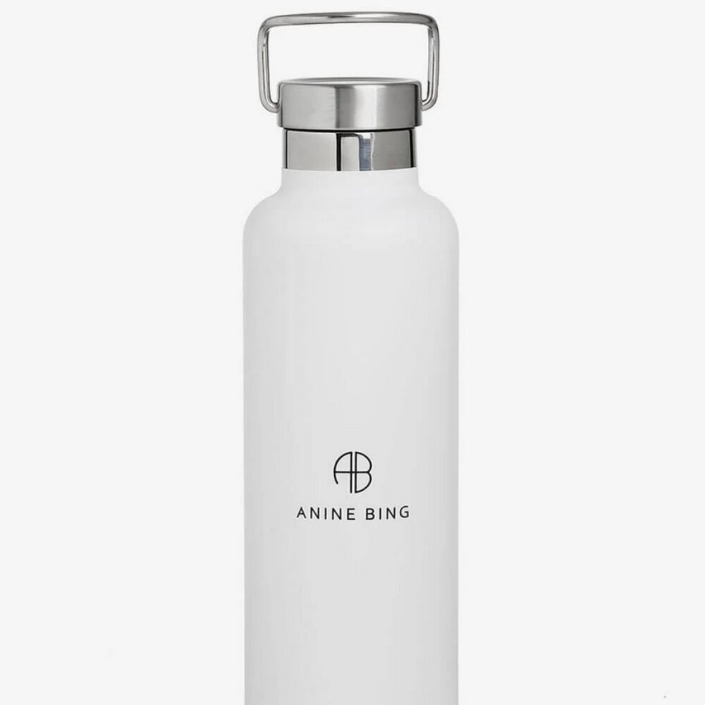 Anine Bing Pia Insulated Water Bottle - 24 oz. - White